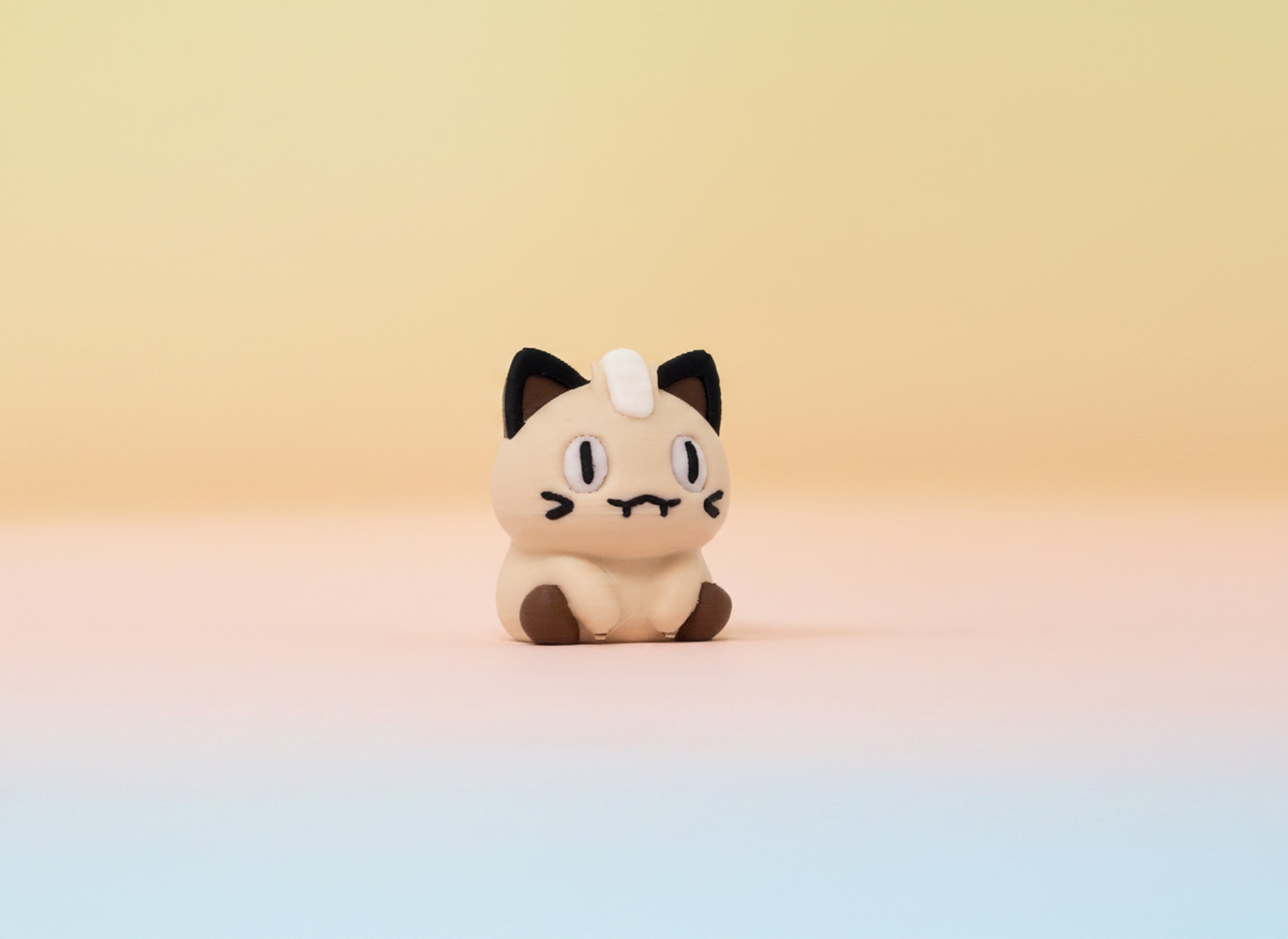 Gachapop Gumdrop Pokémon (Meowth)