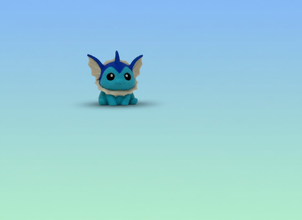 Gachapop Gumdrop Pokémon (Vaporeon)