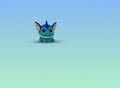 Gachapop Gumdrop Pokémon (Vaporeon)