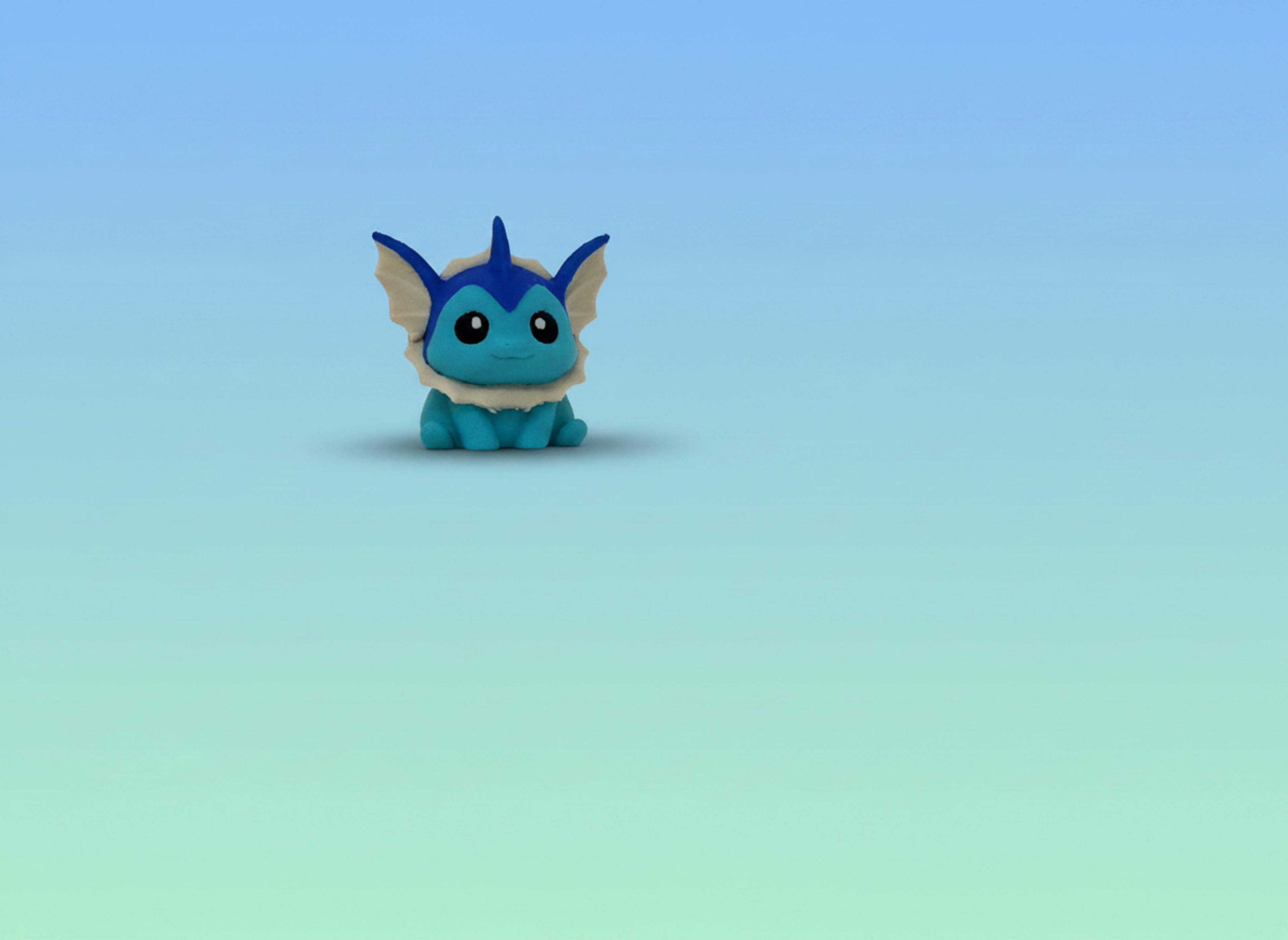 Gachapop Gumdrop Pokémon (Vaporeon)
