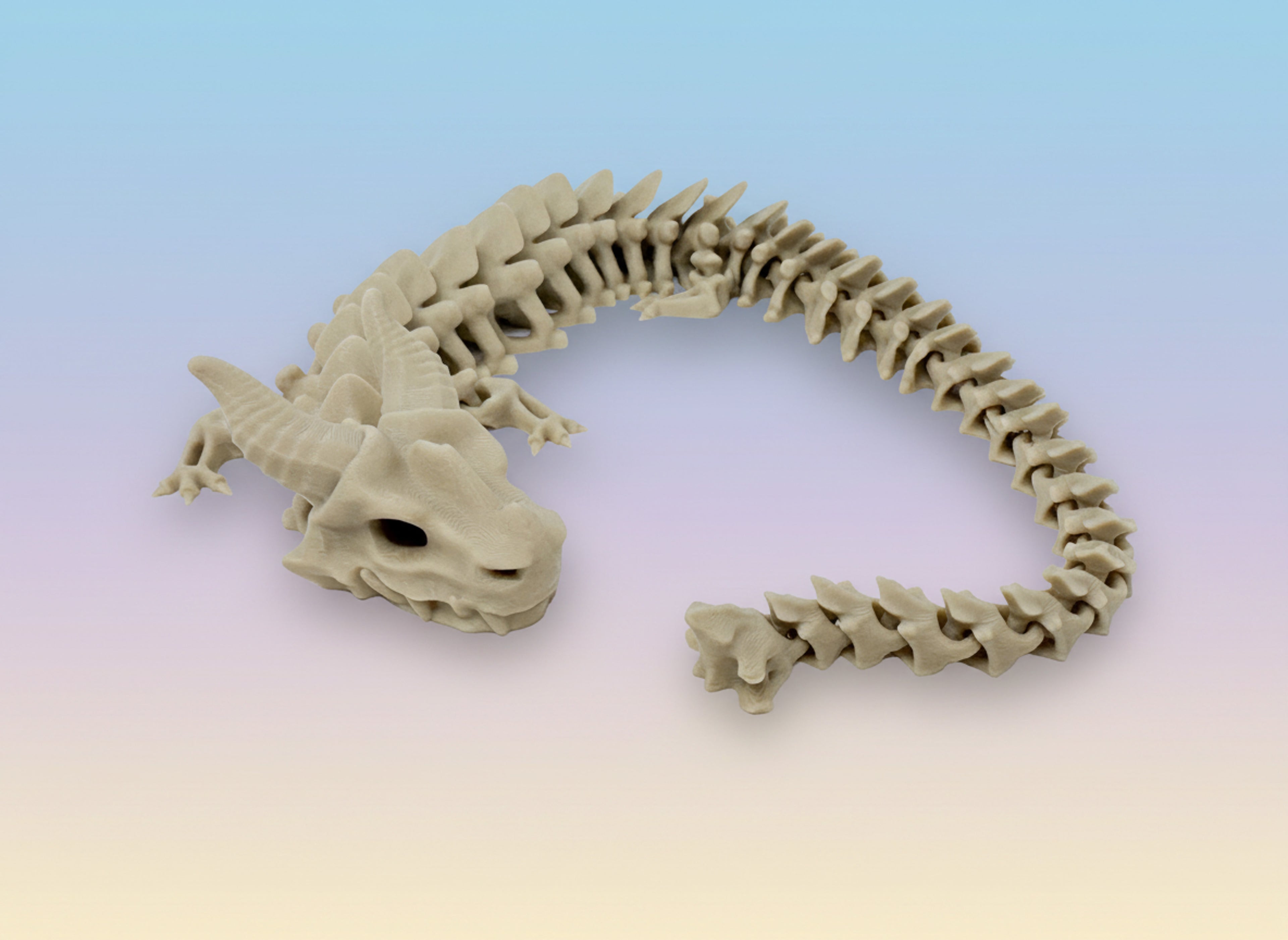 Ashbone - Articulated Skeleton Dragon