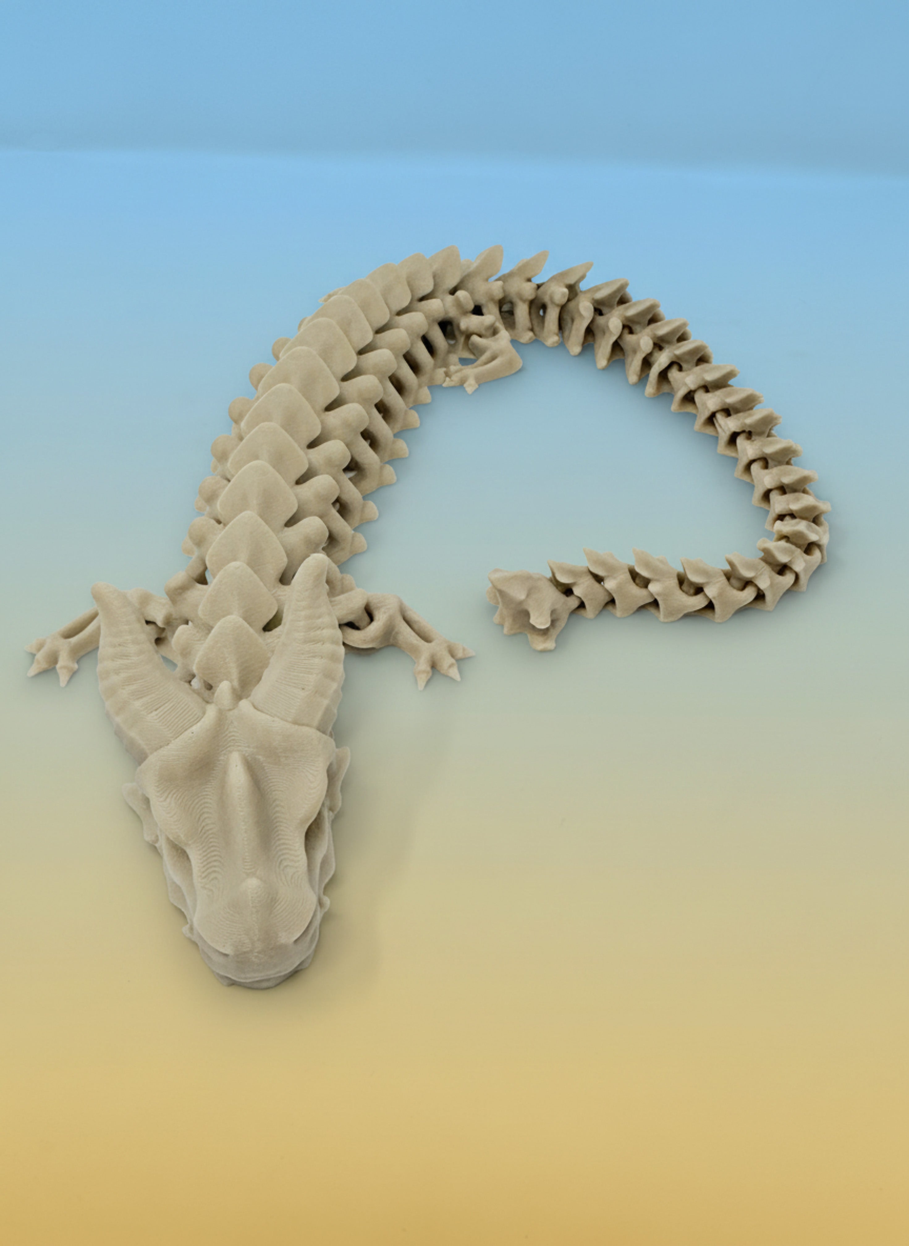 Ashbone - Articulated Skeleton Dragon