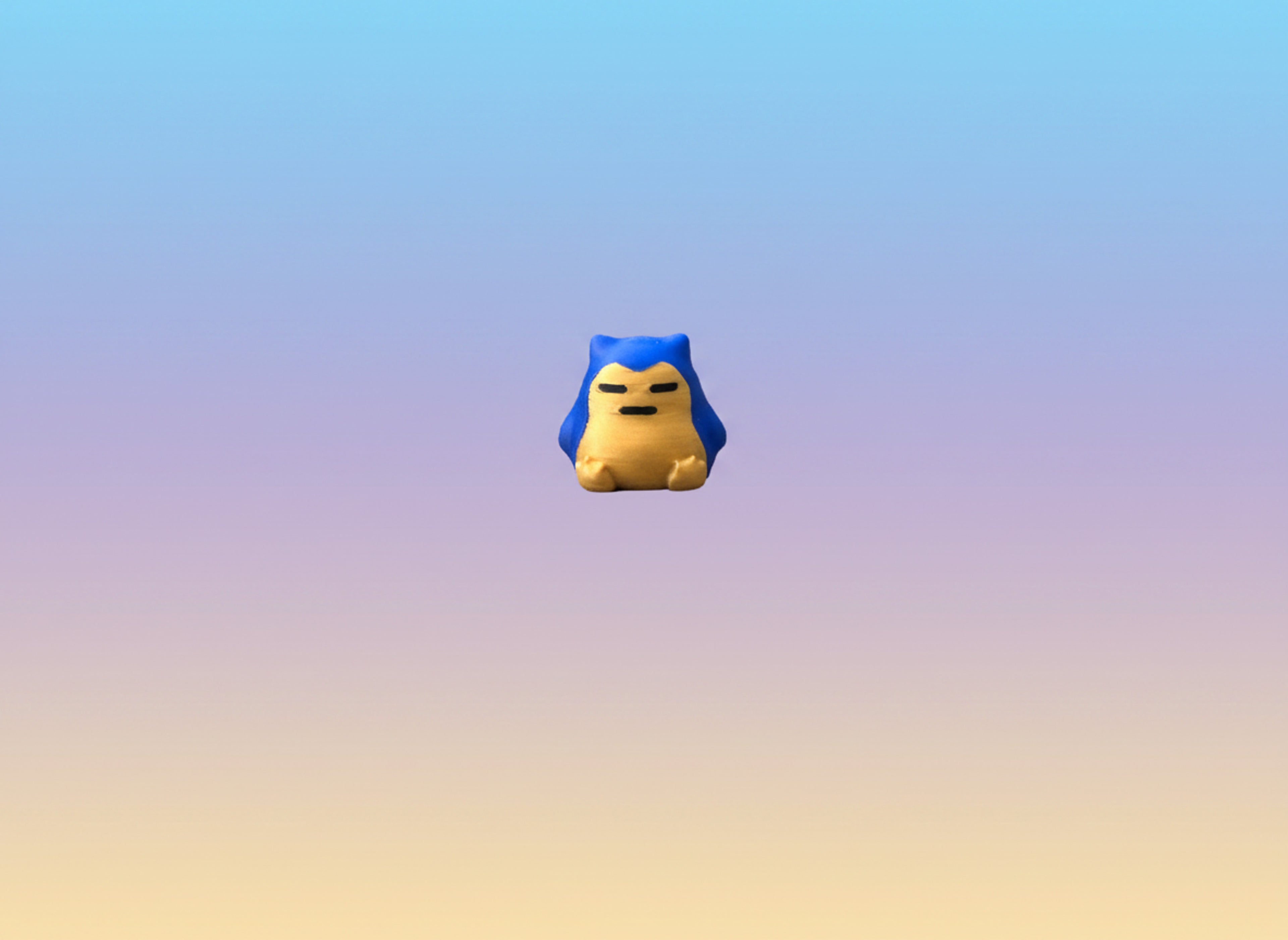 Gachapop Gumdrop Pokémon (Snorlax)