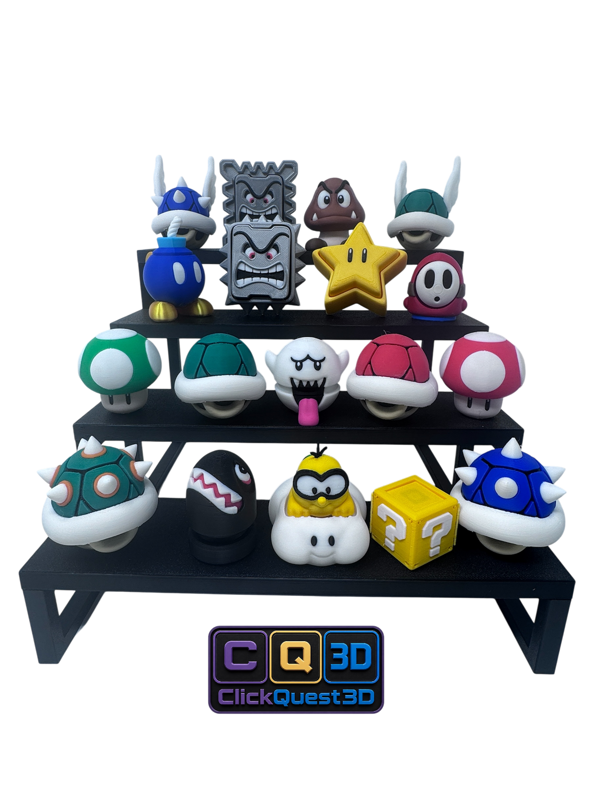 CrystalClick - Mario Inspired Fidget Clickers - Mystery Block