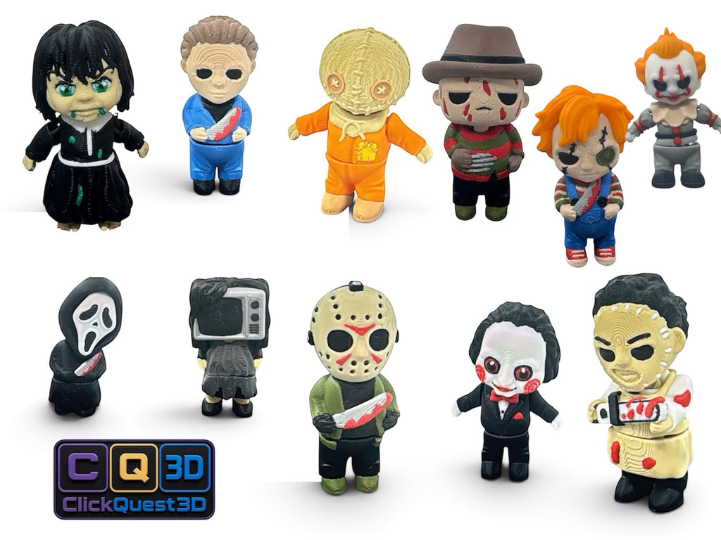 Tiny Terror Flexi Characters