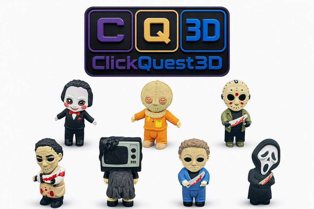Tiny Terror Flexi Characters