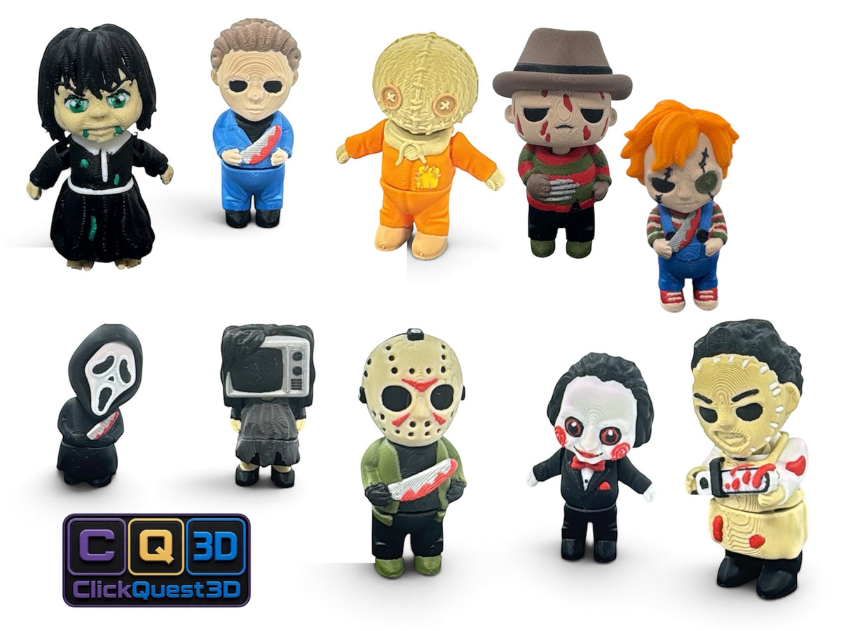 Tiny Terror Flexi Characters