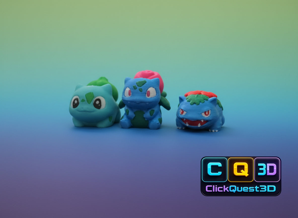 Gachapop Gumdrop Pokémon (Ivysaur)