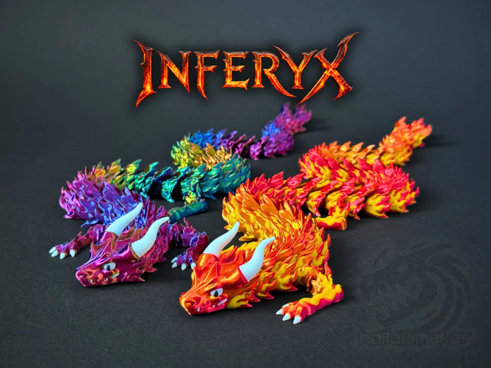 Inferyx - Articulated Fire Dragon